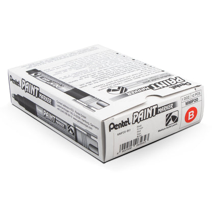 Paint Markers, Medium Bullet Point, Red Ink (MMP20-B)