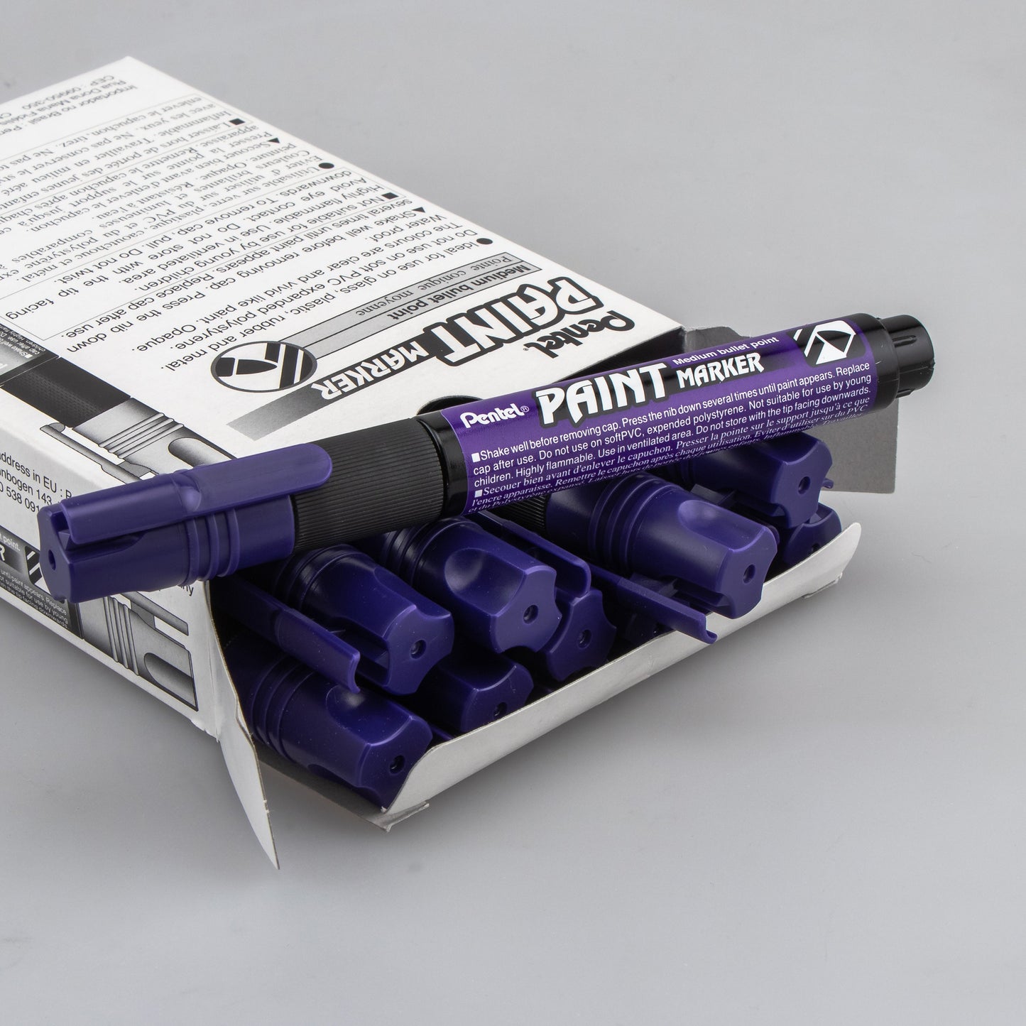 Paint Markers, Medium Bullet Point, Violet Ink (MMP20-V)