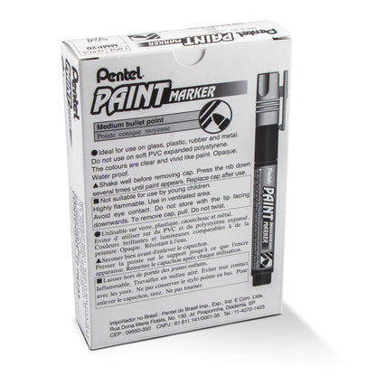 Paint Markers, Medium Bullet Point, White Ink (MMP20-W)