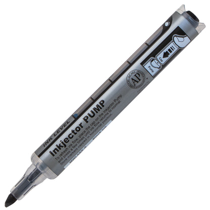 Markathon Pump Dry Erase Marker, Chisel Tip, Black Ink (MWL6SX-A)