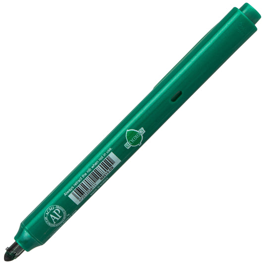 Handy-Line S Retractable  Permanent Marker, Fine Bullet Tip, Green Ink (NXS15-D)