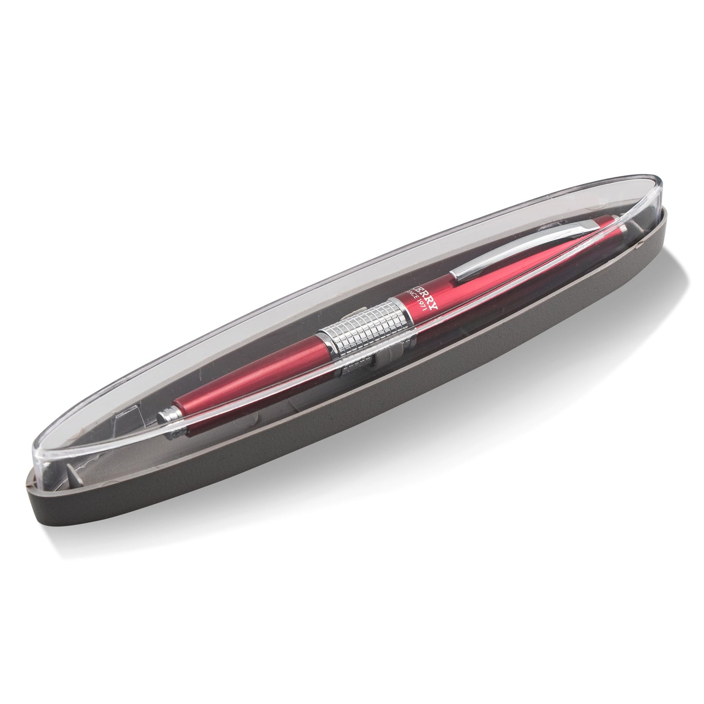 Pentel Sharp Kerry Mechanical Pencil (0.5mm), Red Barrel (P1035B)