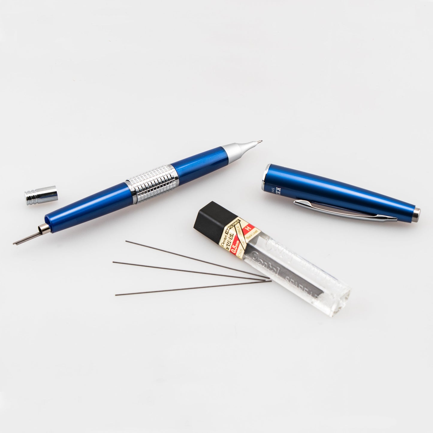 Sharp Kerry Mechanical Pencil (0.5mm), Blue Barrel (P1035C)