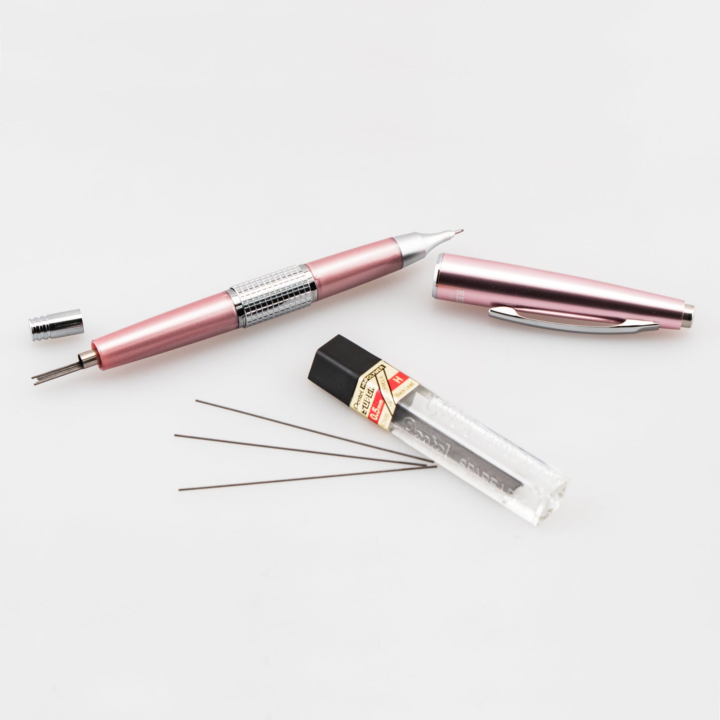 Sharp Kerry Mechanical Pencil (0.5mm), Pink Barrel (P1035P)