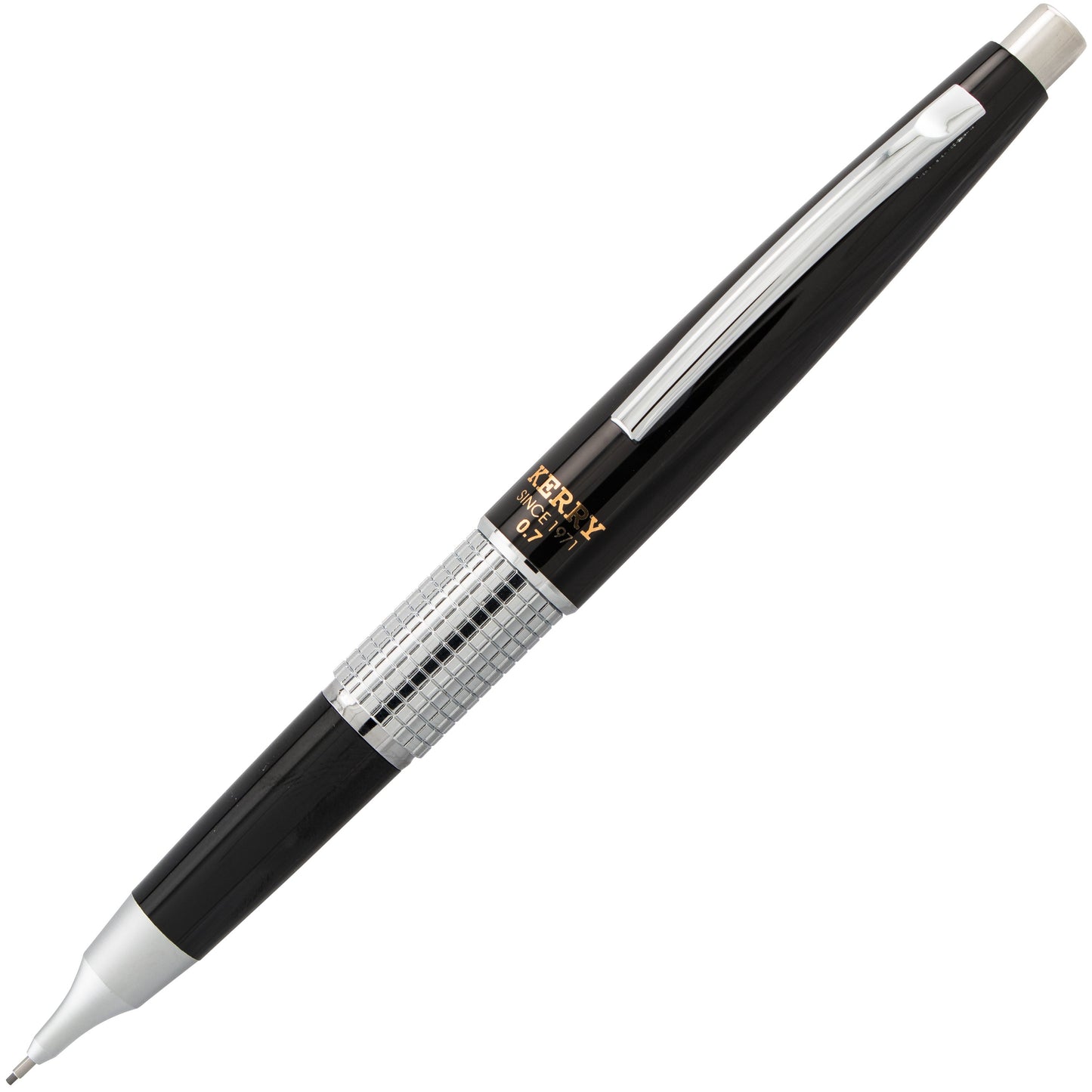 Pentel Sharp Kerry Mechanical Pencil (0.7mm), Black Barrel (P1037A)