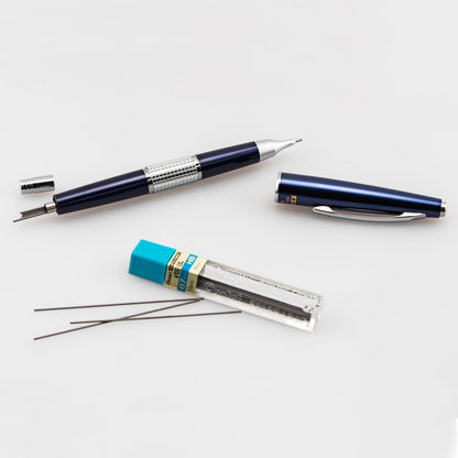 Pentel Sharp Kerry Mechanical Pencil (0.7mm), Blue Barrel (P1037C), 3 Dozen