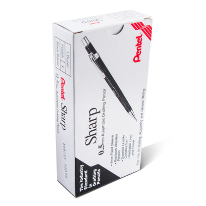 Pentel Sharp Mechanical Pencil (0.5mm), Black Barrel (P205A), 48 Dozen