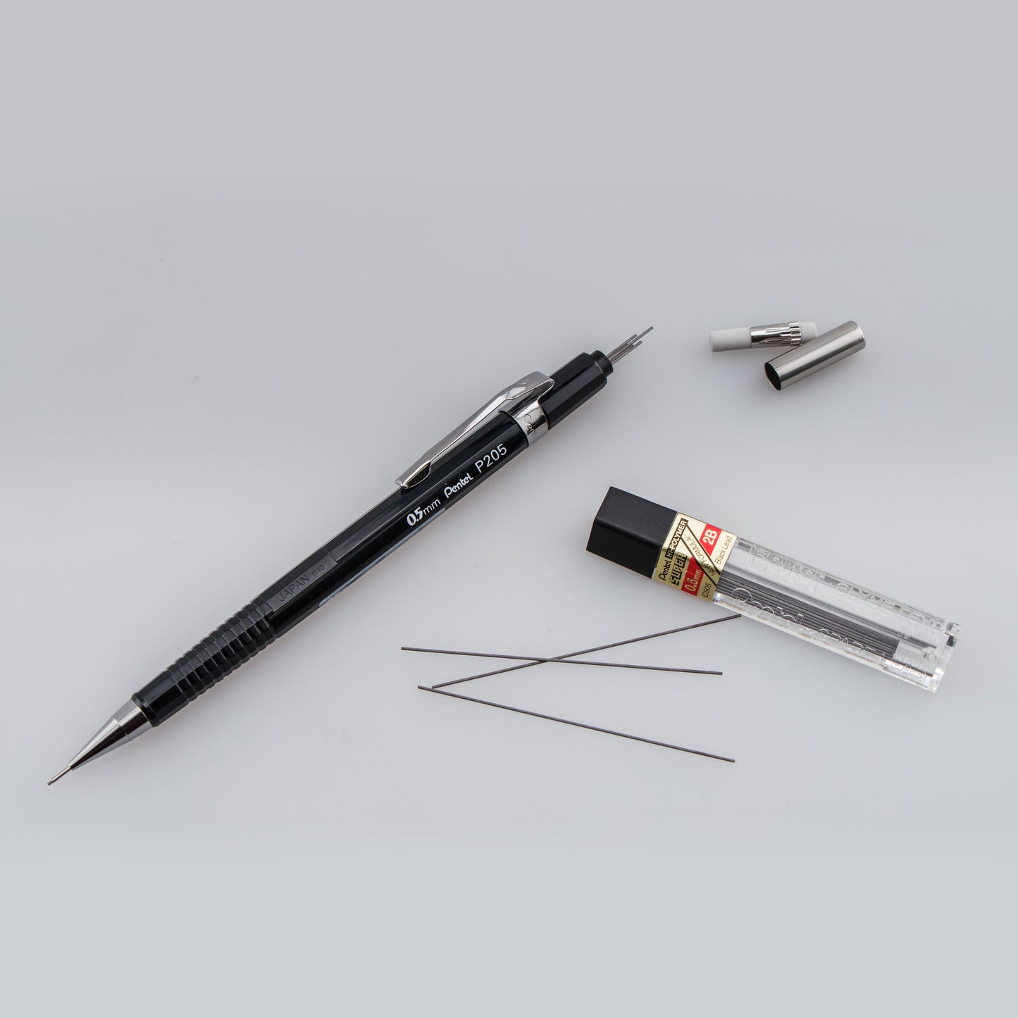 Pentel Sharp Mechanical Pencil (0.5mm), Black Barrel (P205A), 48 Dozen