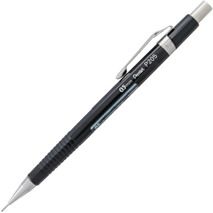 Pentel Sharp Mechanical Pencil (0.5mm), Black Barrel (P205A), 48 Dozen