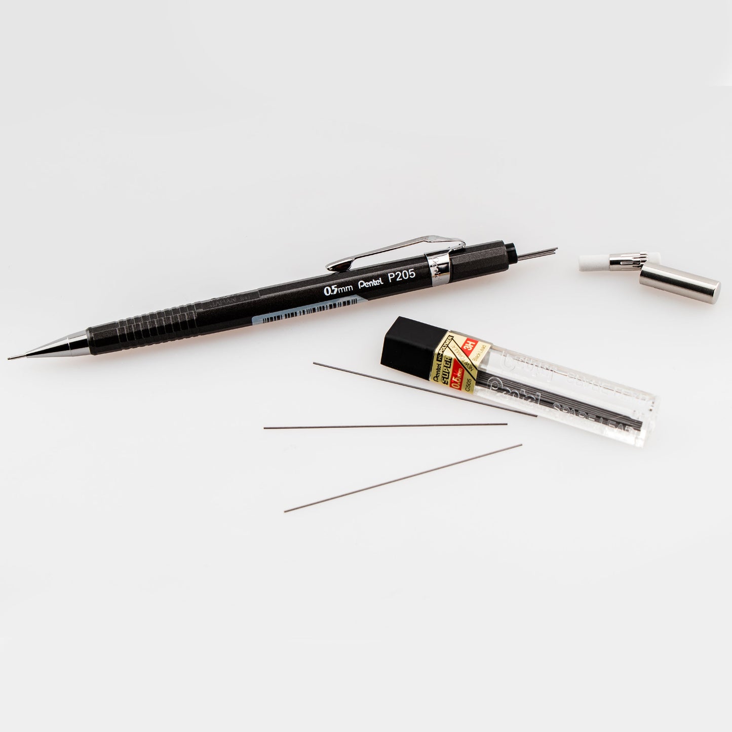 Sharp Mechanical Pencil, (0.5mm), Metallic Graphite Barrel (P205MN)