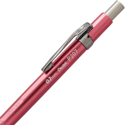 Sharp Mechanical Pencil (0.7mm) Metallic Rose Pink Barrel (P207MP1)