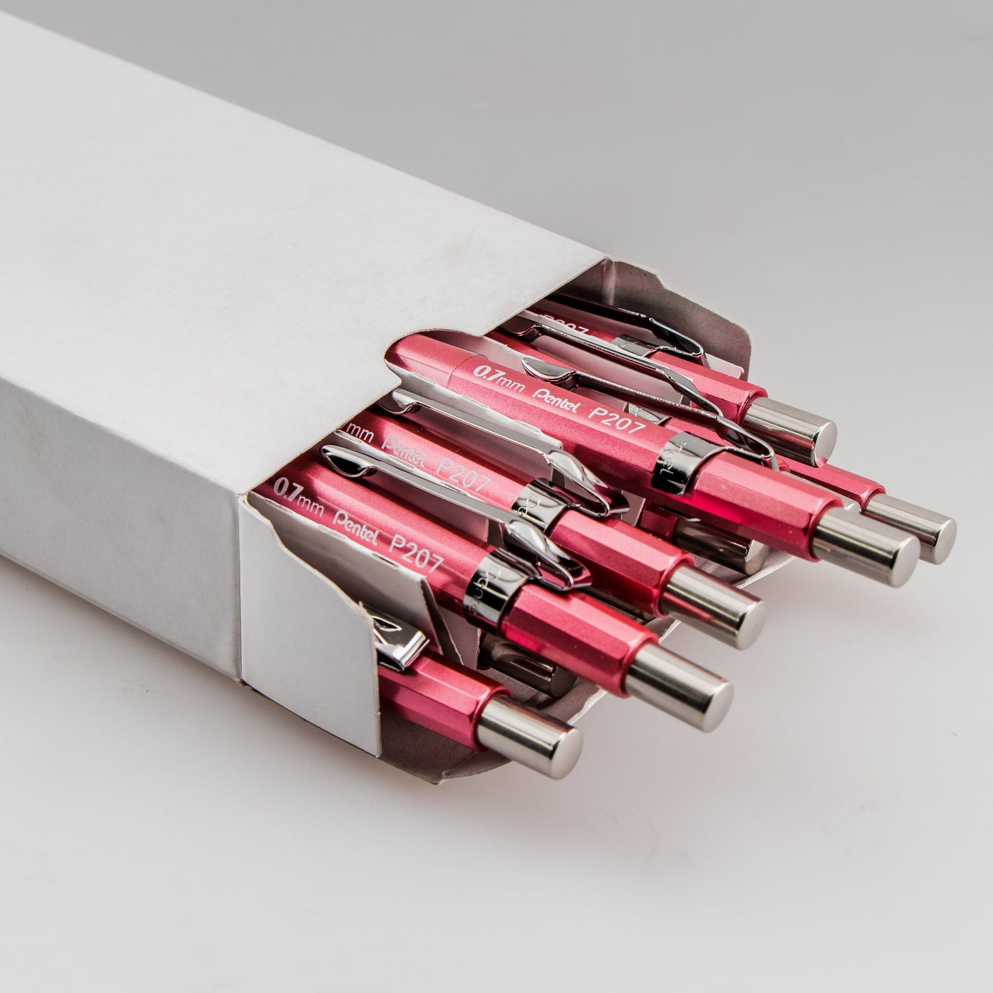 Sharp Mechanical Pencil (0.7mm) Metallic Rose Pink Barrel (P207MP1)