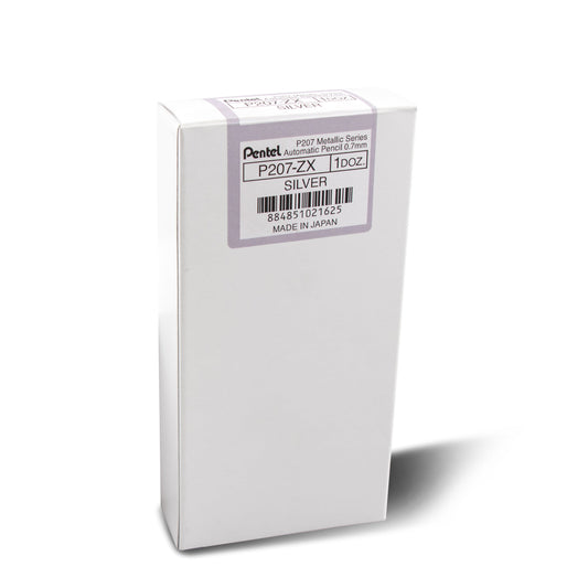 Sharp Mechanical Pencil (0.7mm) Metallic Silver Barrel (P207Z)