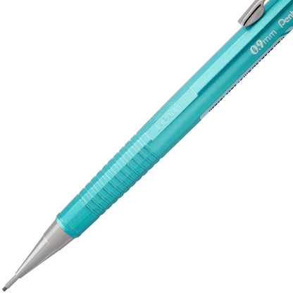 Pentel Sharp Mechanical Pencil, (0.9mm), Metallic Bluish Green Barrel (P209MK)