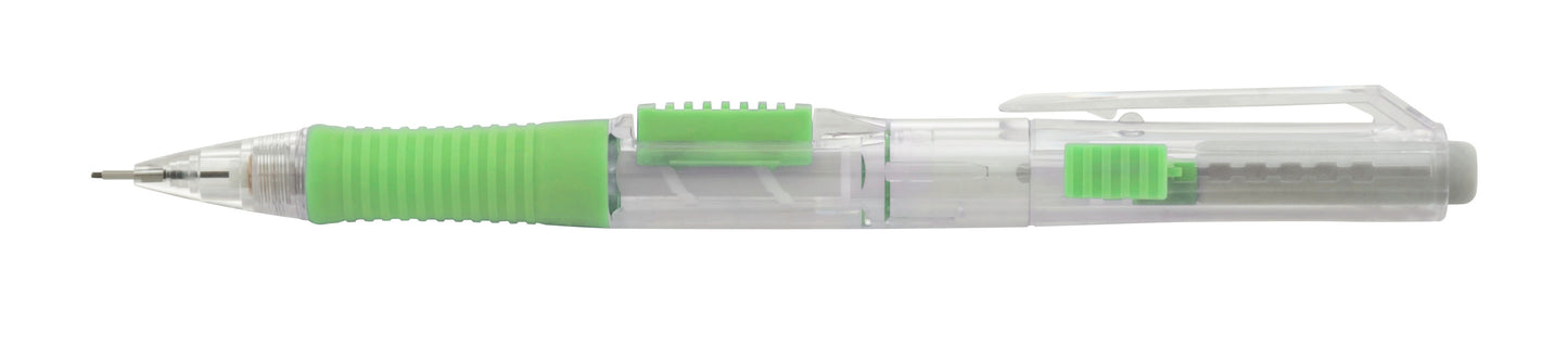 QUICK CLICK Mechanical Pencil (0.7mm), Green Barrel (PD217D)