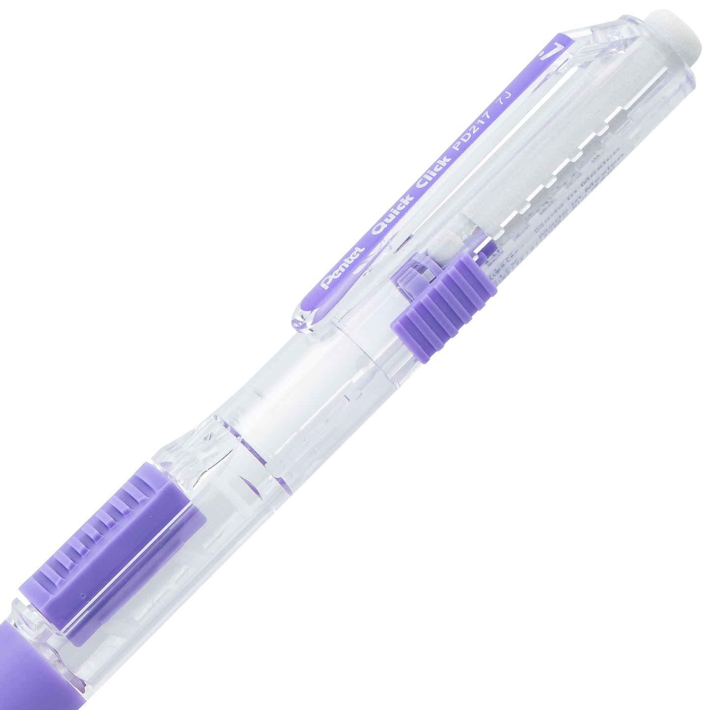 QUICK CLICK Mechanical Pencil (0.7mm), Violet Barrel (PD217V)