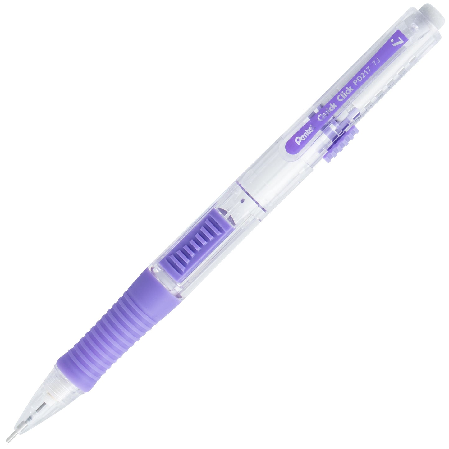 QUICK CLICK Mechanical Pencil (0.7mm), Violet Barrel (PD217V)