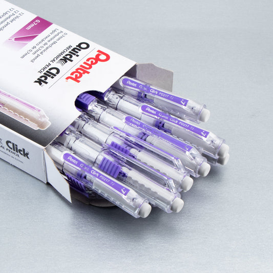 QUICK CLICK Mechanical Pencil (0.7mm), Violet Barrel (PD217V)