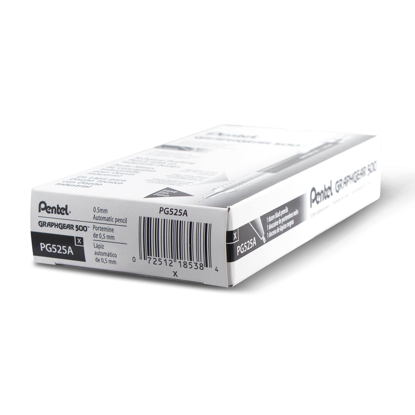 GraphGear 500 Automatic Drafting Pencil (0.5mm), Black Barrel (PG525A)