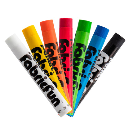 Pentel Arts Fabric Fun Pastel Dye Sticks - 7 Color Set (PTS-7)