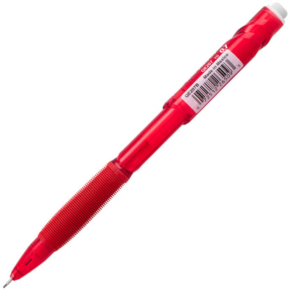 Twist-Erase GT (0.7mm) 1-CLICK Mechanical Pencil Transparent Red (QE207B)