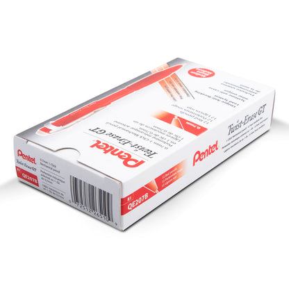 Twist-Erase GT (0.7mm) 1-CLICK Mechanical Pencil Transparent Red (QE207B)