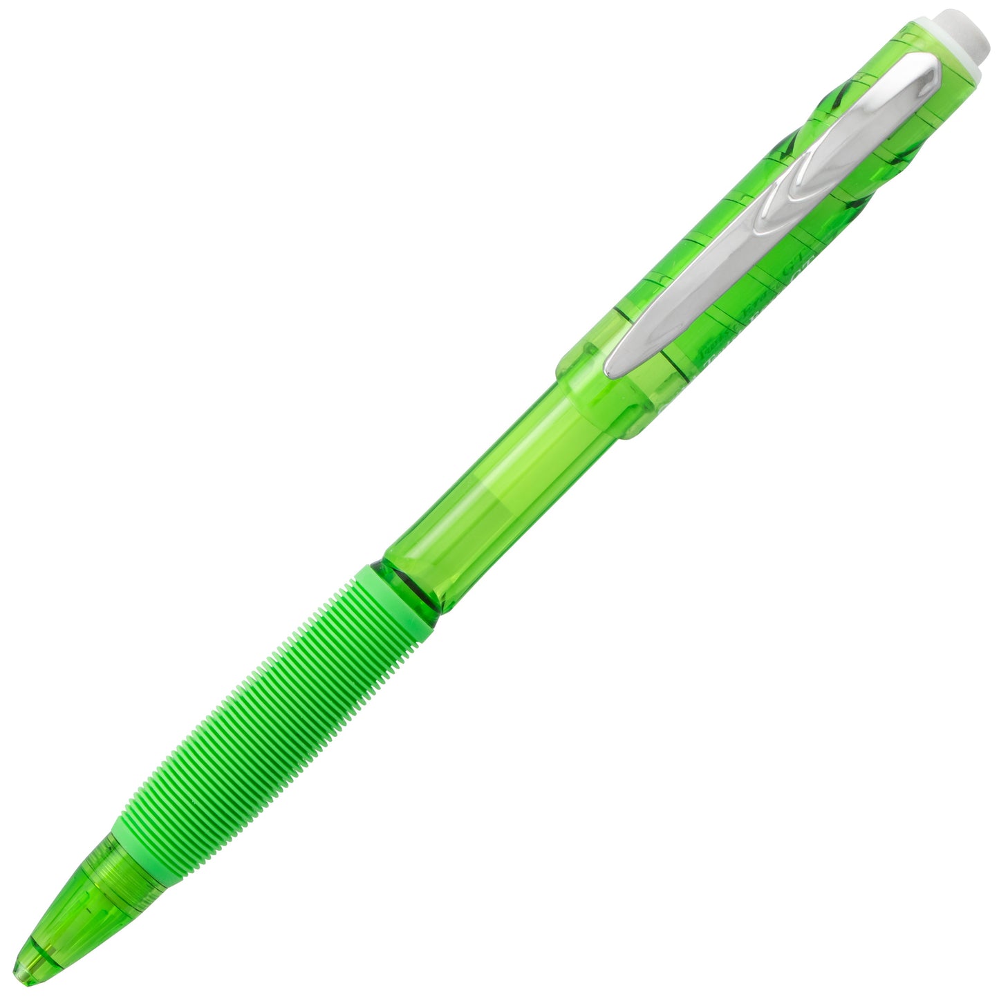 Twist-Erase GT (0.7mm) 1-CLICK Mechanical Pencil Transparent Lime Green (QE207K)