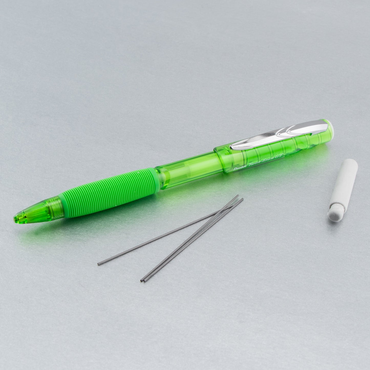 Twist-Erase GT (0.7mm) 1-CLICK Mechanical Pencil Transparent Lime Green (QE207K)