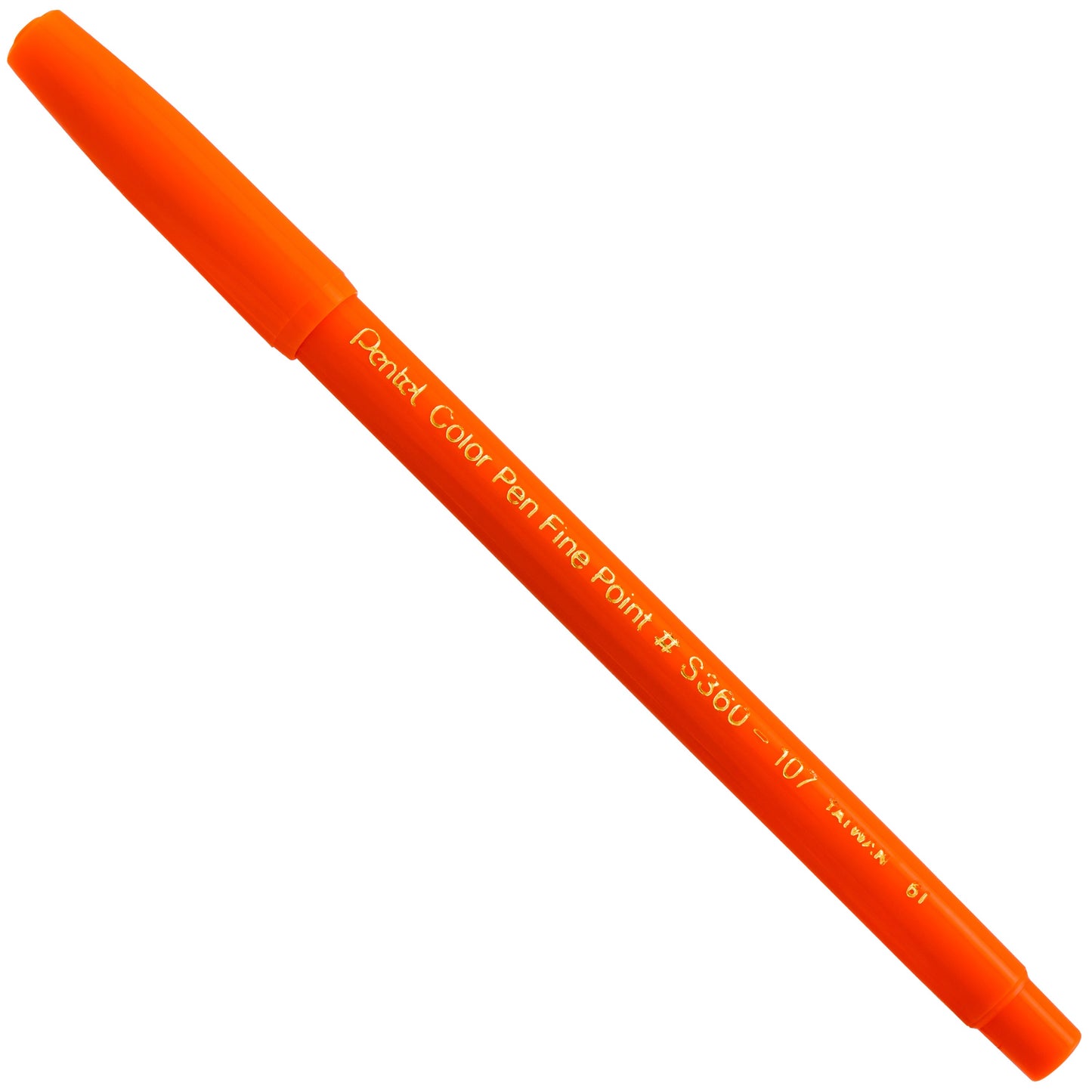Pentel Arts Color Pen Orange (S360-107)