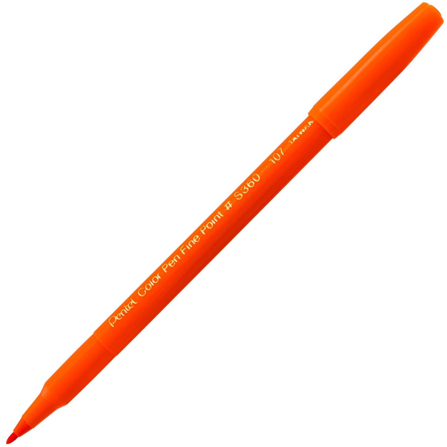 Pentel Arts Color Pen Orange (S360-107)