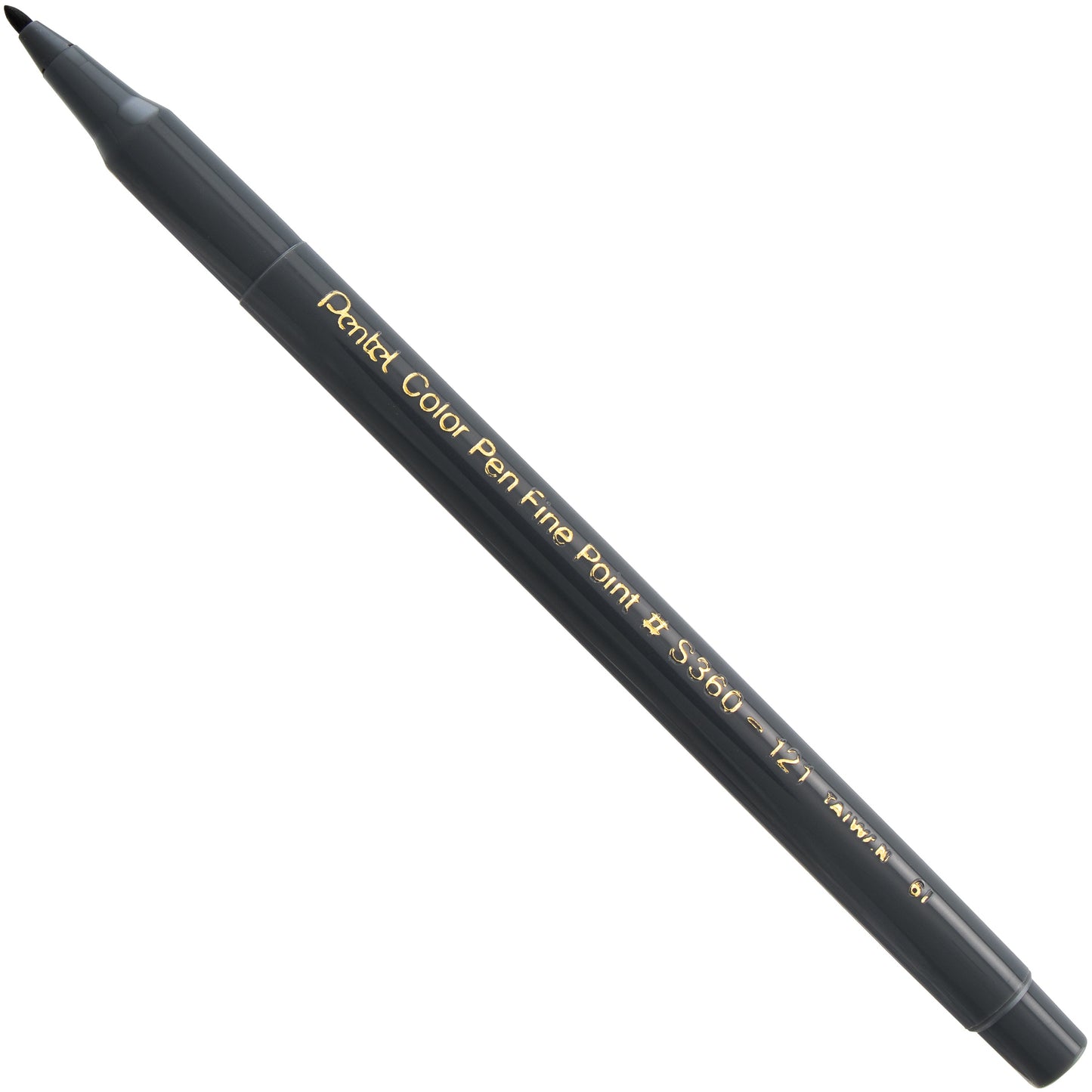 Pentel Arts Color Pen Dark Gray (S360-121)