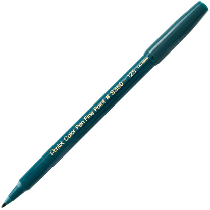 Pentel Arts Color Pen Dark Green (S360-125)