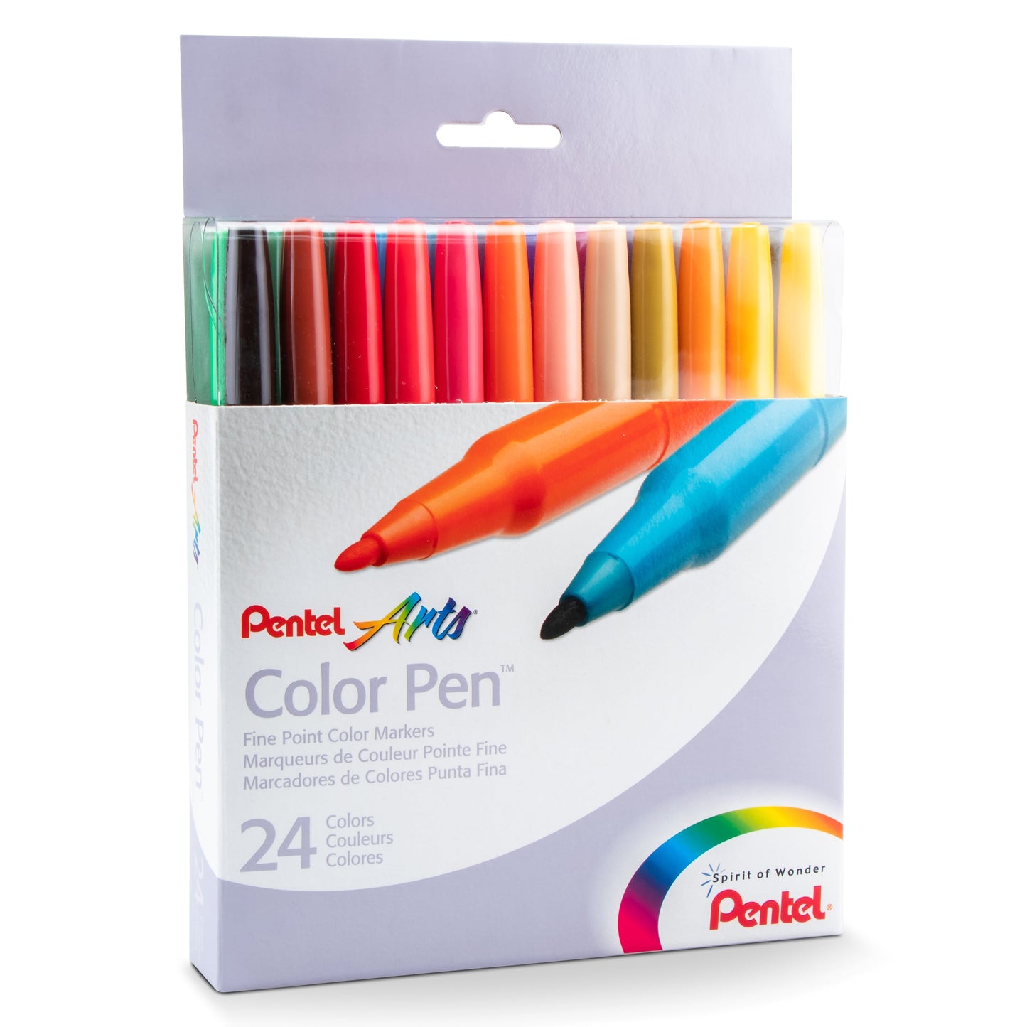 Pentel Arts Color Pen 24-Color Set (S360-24)