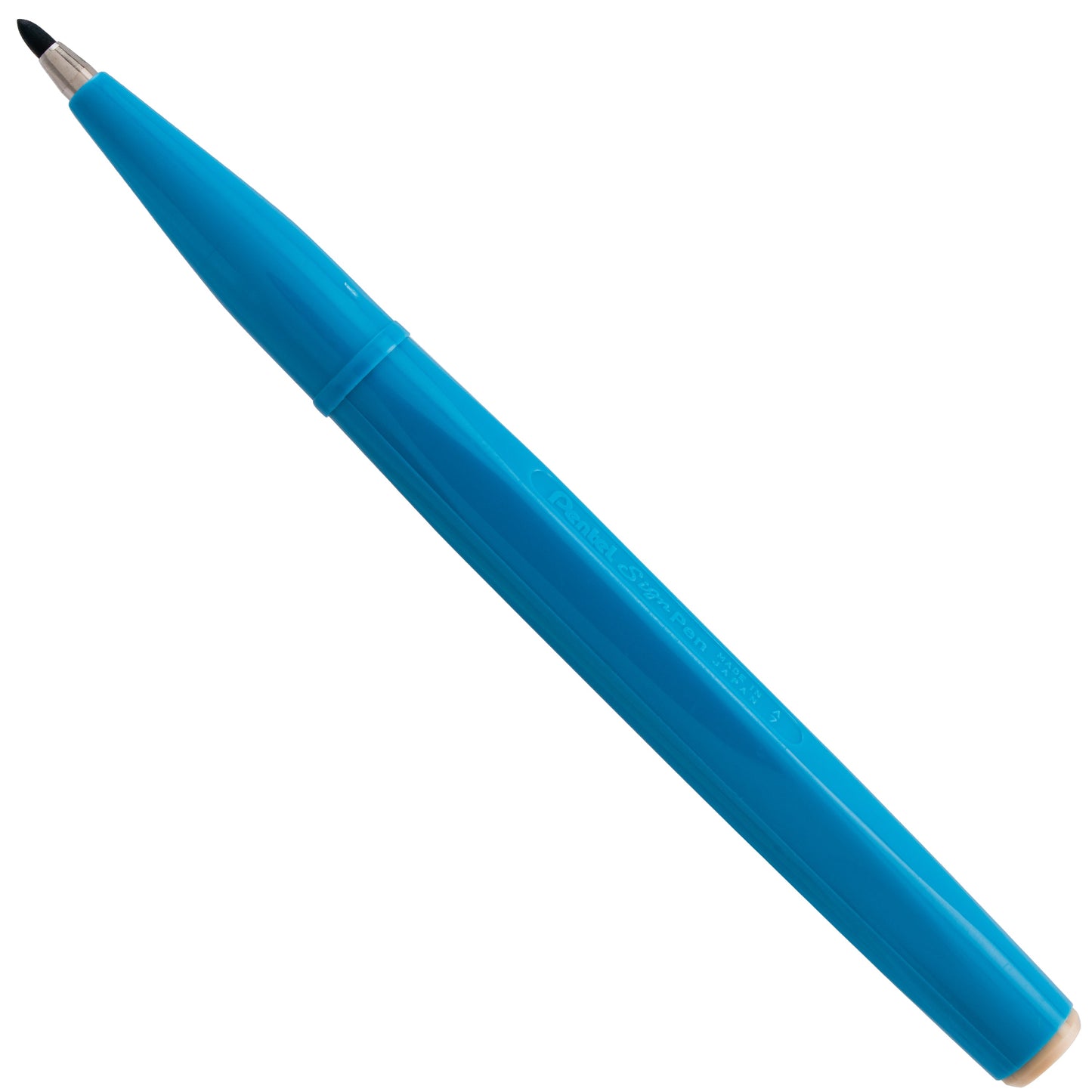 Pentel Arts Sign Pen Fiber-Tipped Pen, Sky Blue Ink (S520-S)