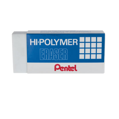 Hi-Polymer Block Eraser, Jumbo Size, White (ZEH-20)