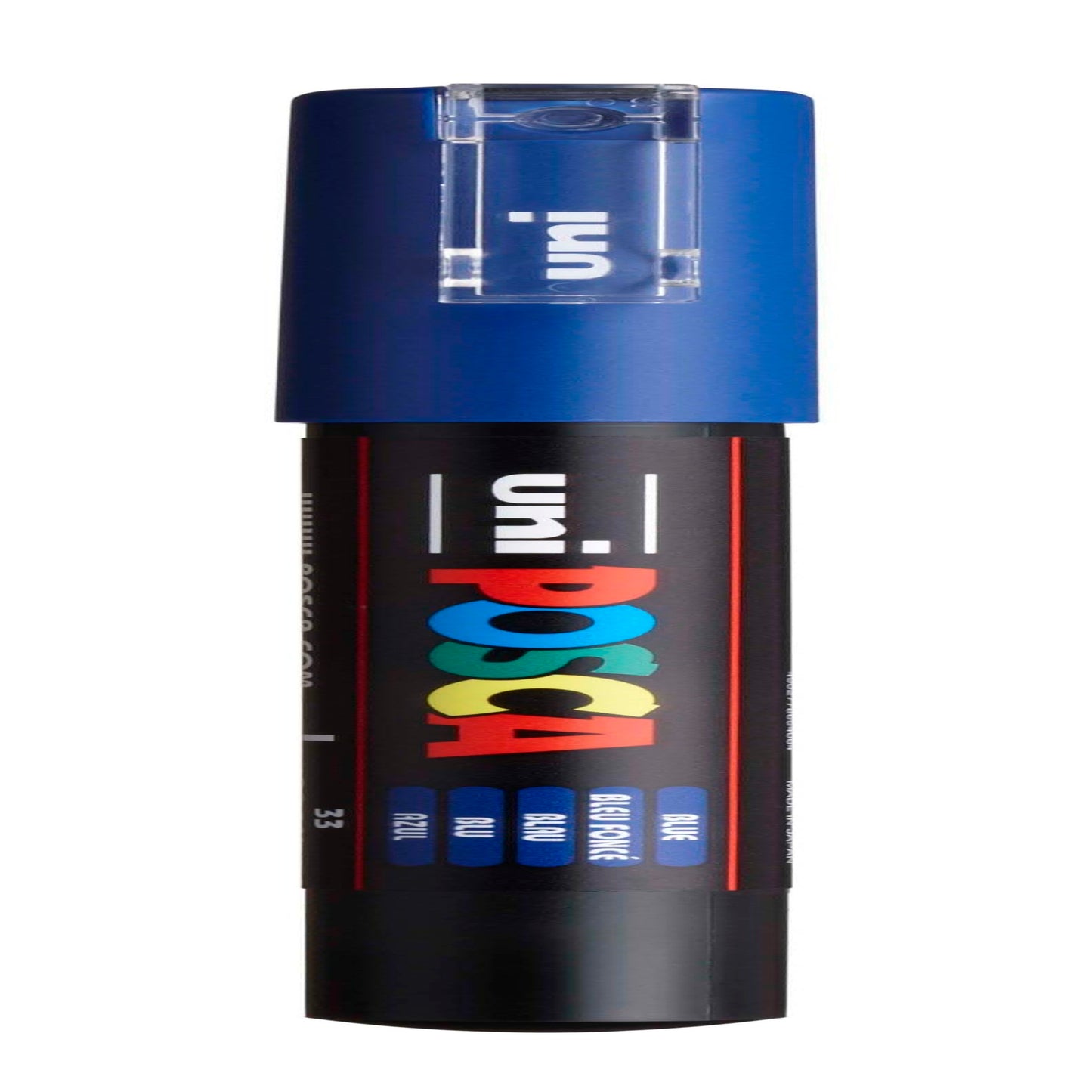 uni® POSCA PC-1M Water-Based Paint Markers, Extra Fine Tip (0.7mm), Blue
