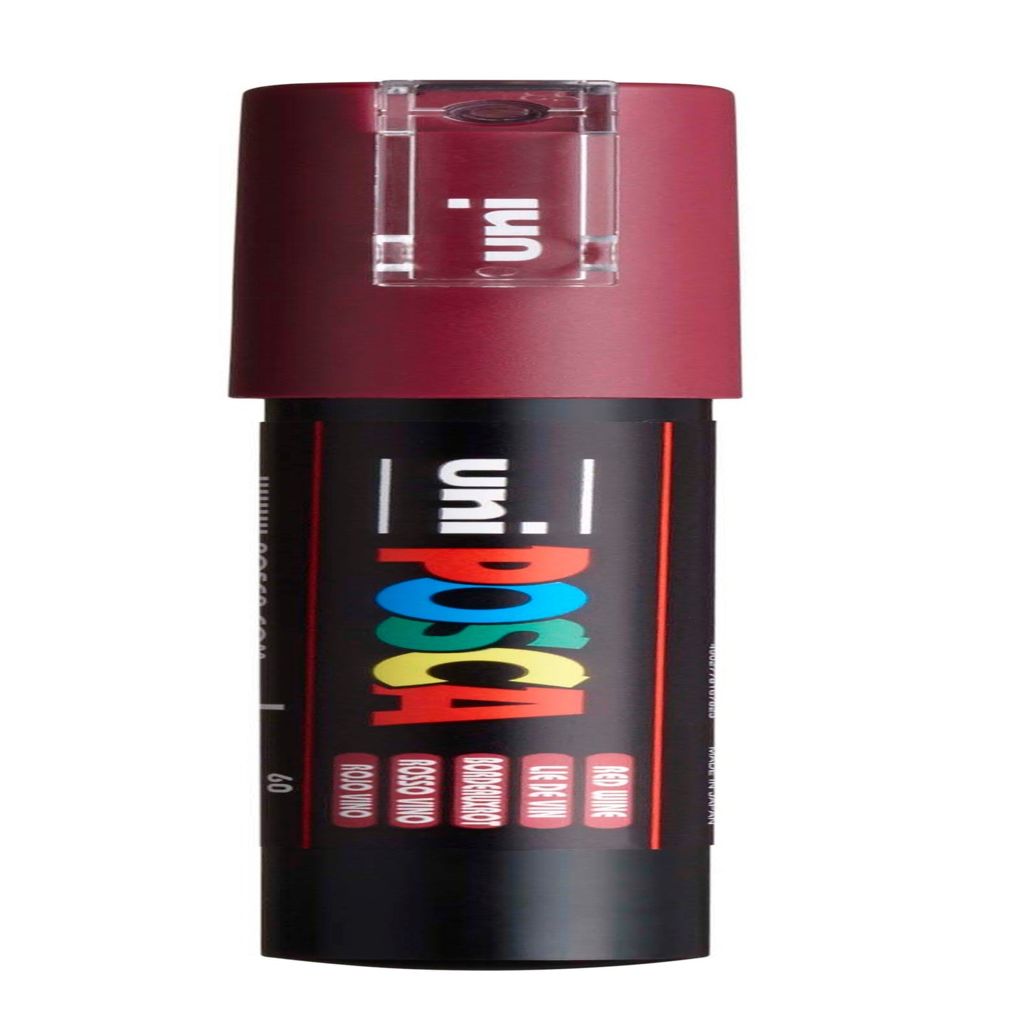 uni® POSCA PC-1M Water-Based Paint Markers, Extra Fine Tip (0.7mm), Red Wine