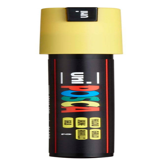 uni® POSCA PC-1MR Water-Based Paint Markers, Extra Fine Tip (0.7mm), Yellow