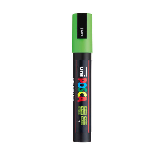 uni® POSCA PC-3M Water-Based Paint Markers, Reversible Fine Tip (0.9-1.3mm), Apple Green