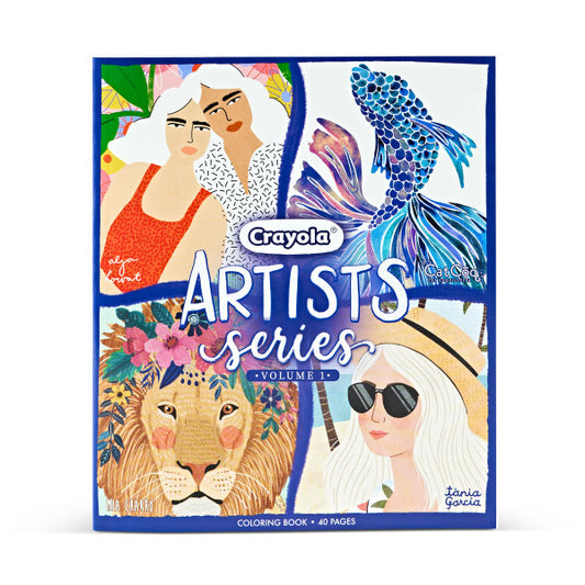 Crayola Artist Series Volume 1 Coloring Book (04-0729)