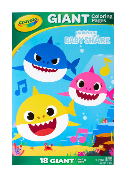 Crayola GCP BABY SHARK FOLDALOPE 24PK (04-0985)