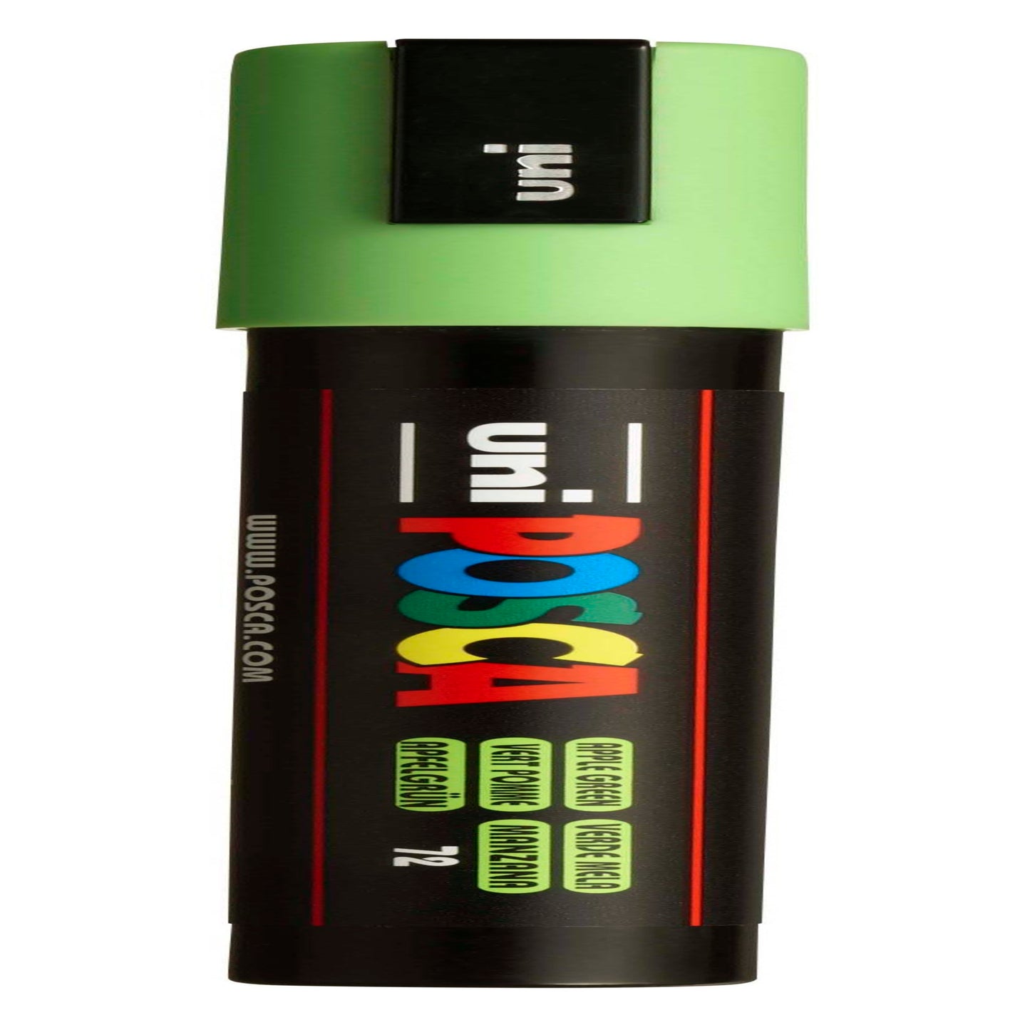 uni® POSCA PC-5M Water-Based Paint Markers, Reversible Medium Tip (1.8-2.5mm), Apple Green