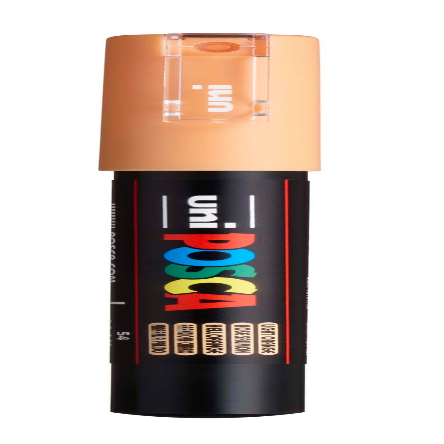 uni® POSCA PC-1M Water-Based Paint Markers, Extra Fine Tip (0.7mm), Light Orange