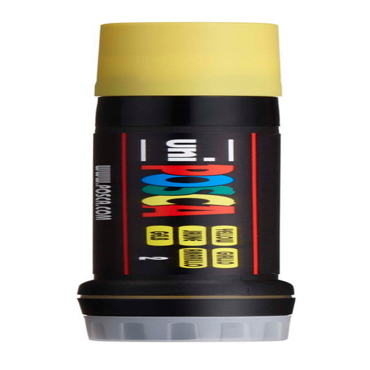 uni® POSCA PCF-350 Water-Based Paint Markers, Brush Tip (1-10mm), Yellow